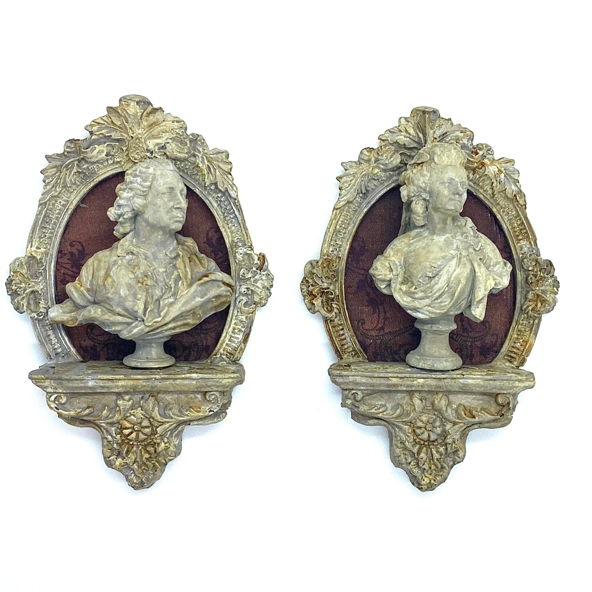 Busts of the Comtesse and&nbsp;Vicomte