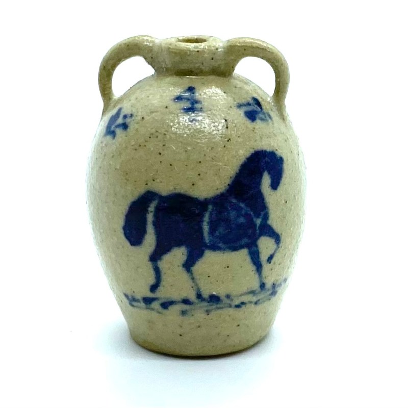 Double-Handled Jug with&nbsp;Horse