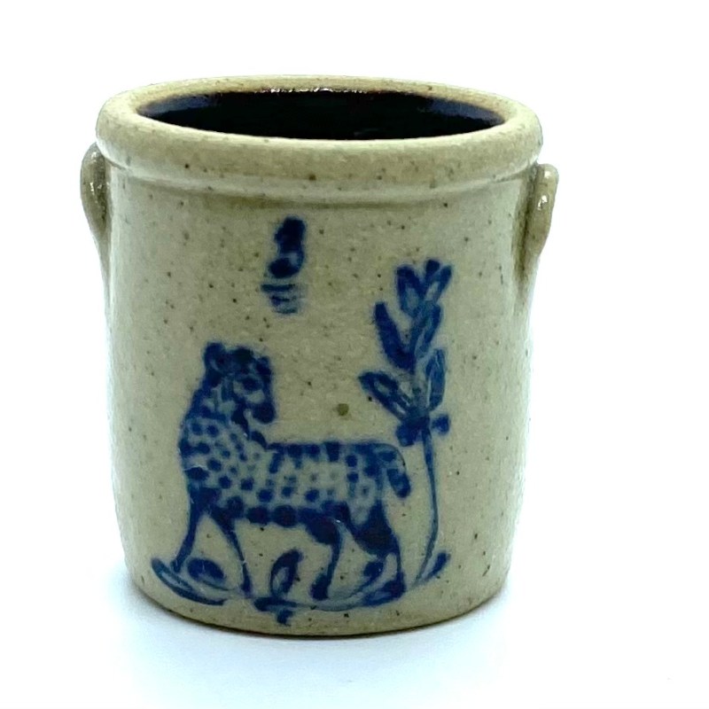 Stoneware Crock with&nbsp;Lamb