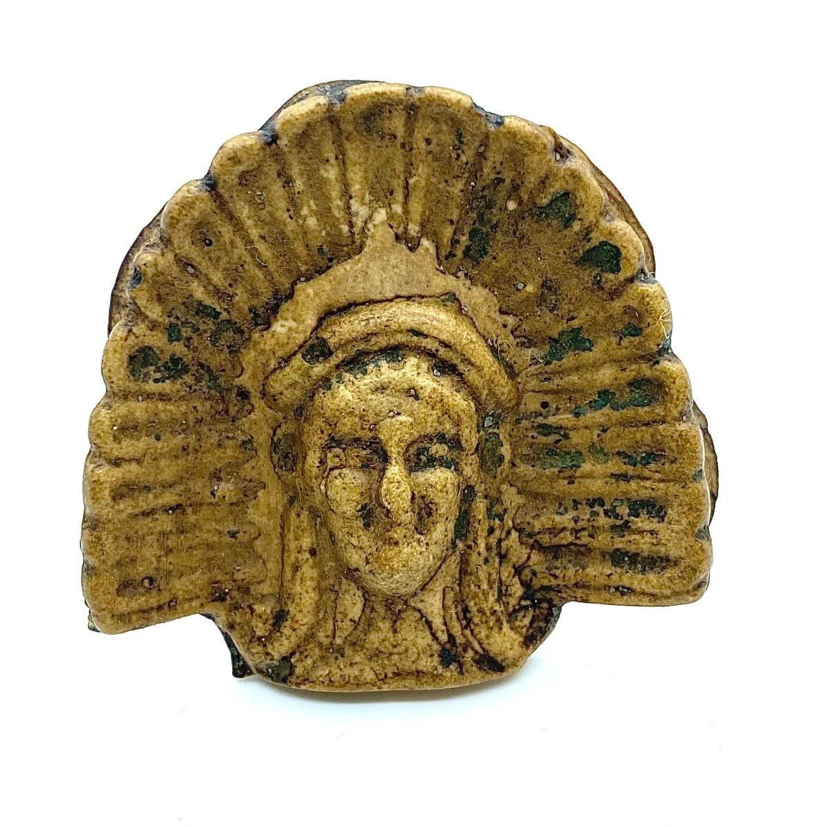 Etruscan Antefix with Maenad’s&nbsp;Head