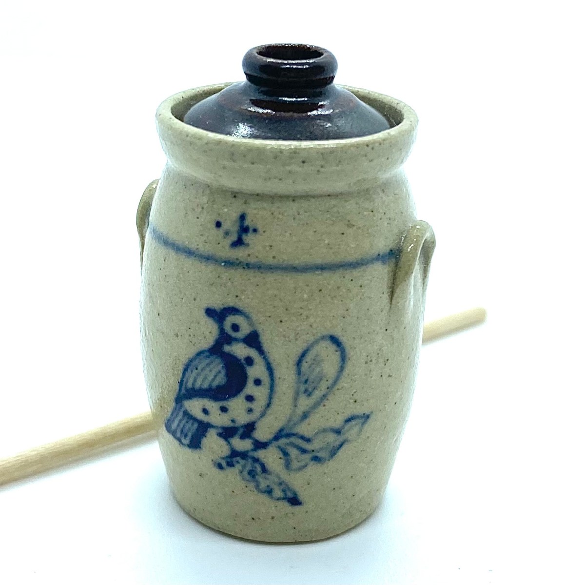 Stoneware Butter Churn