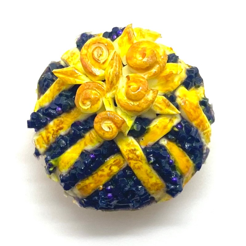 Blueberry Lattice Pie