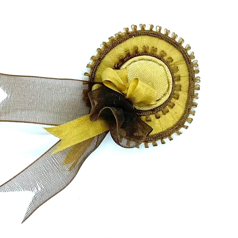 Hat Trimmed with&nbsp;Ribbons