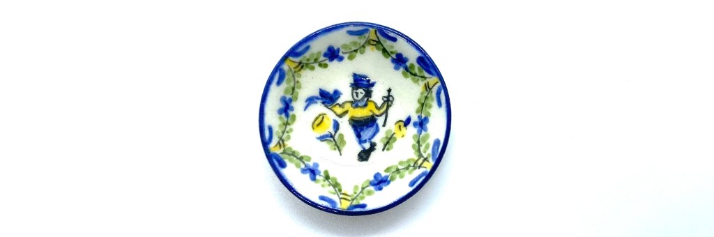 Ceramic Plate with&nbsp;Boy