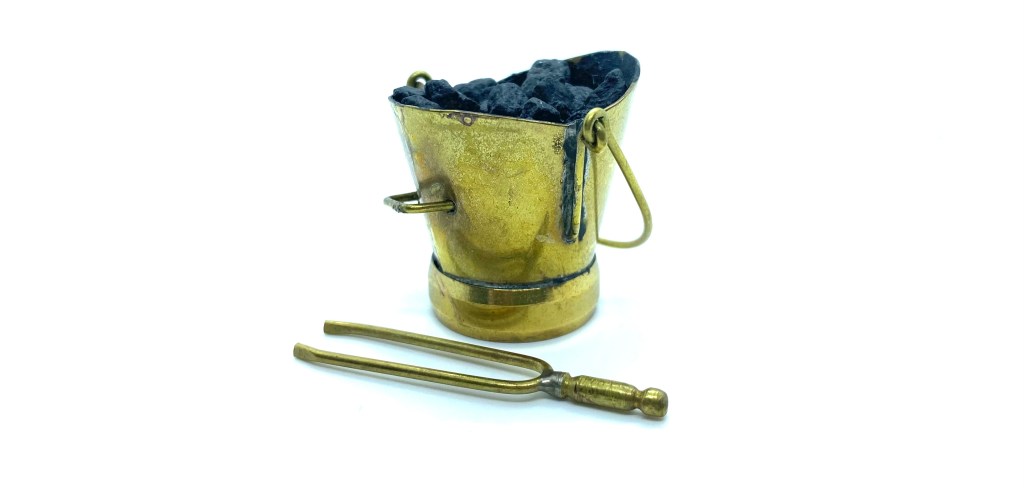 Brass Coal Bucket