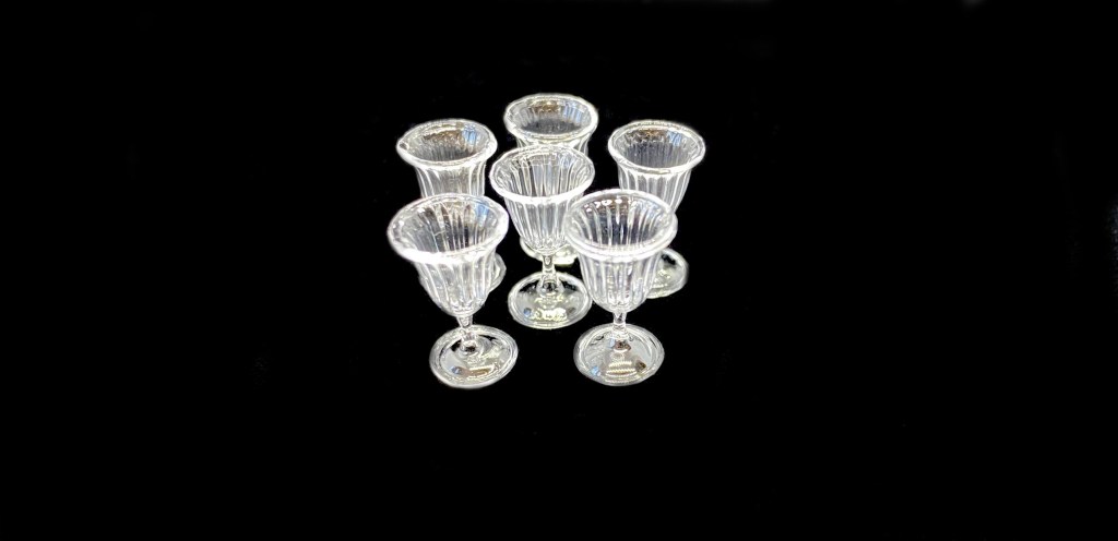 Ribbed Wine Glasses (Set of&nbsp;Six)