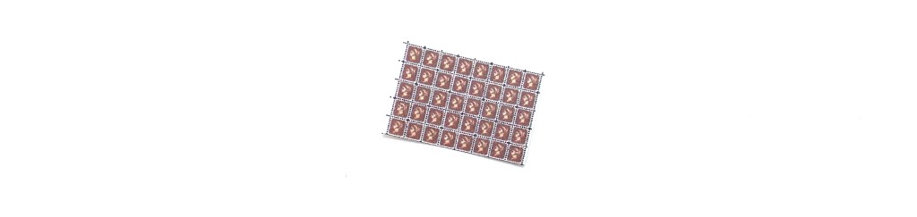 Sheet of Penny Red&nbsp;Stamps