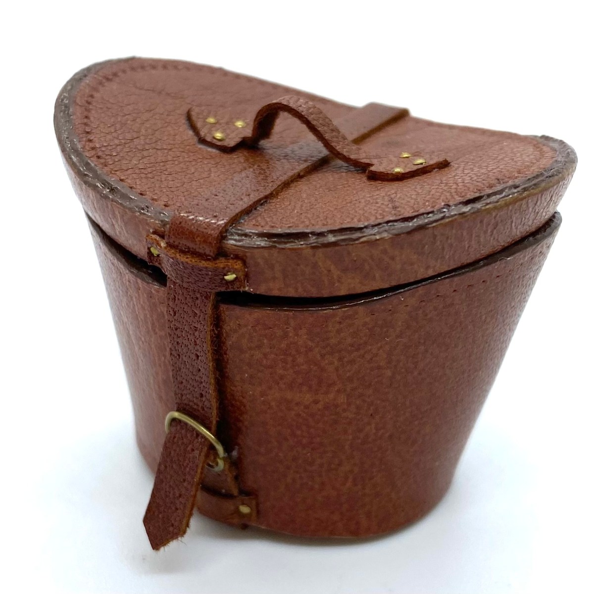 Leather Hat Box