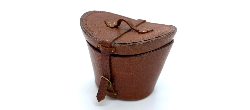 Leather Hat Box
