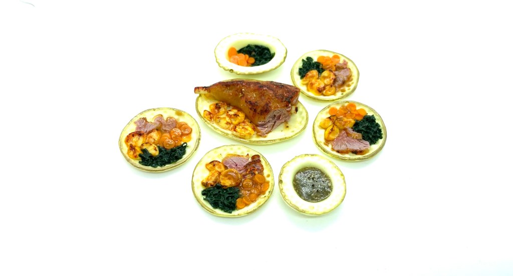 Roast Lamb & Mint Sauce for&nbsp;Four