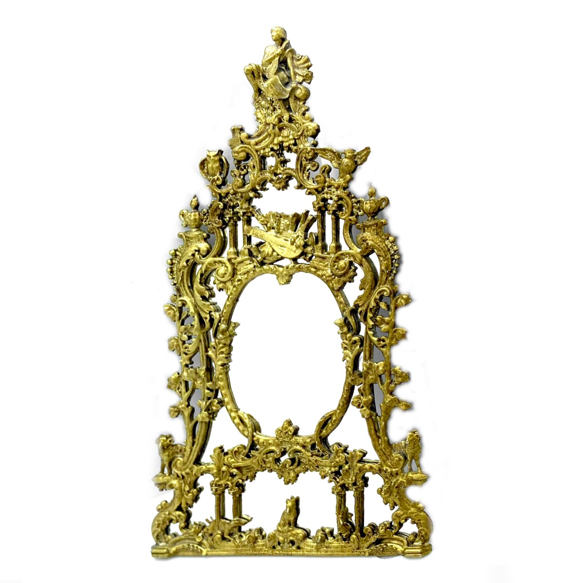 Chippendale Mirror with Musical&nbsp;Details