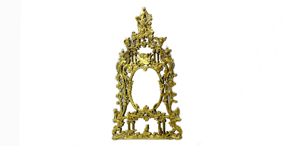 Chippendale Mirror with Musical&nbsp;Details