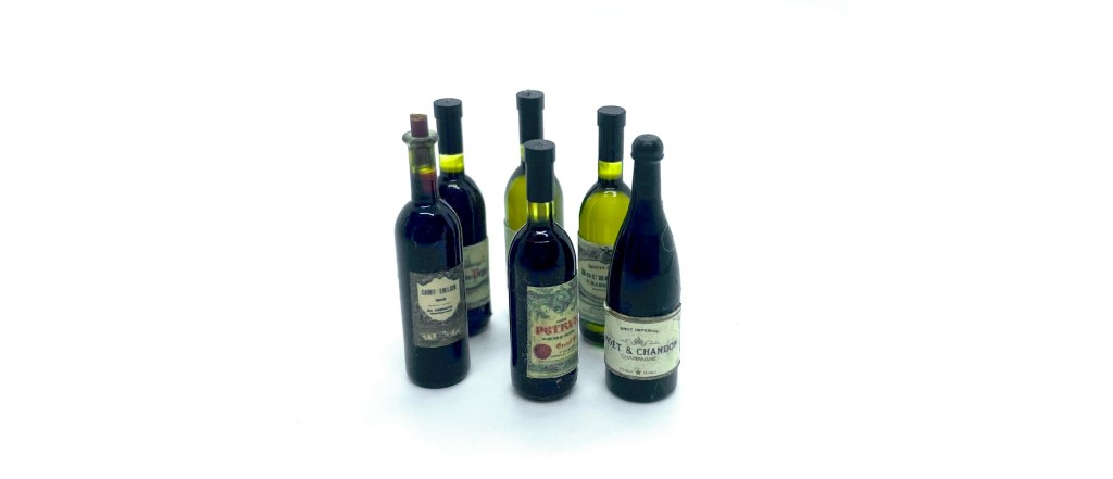 Selection of Six Wine&nbsp;Bottles