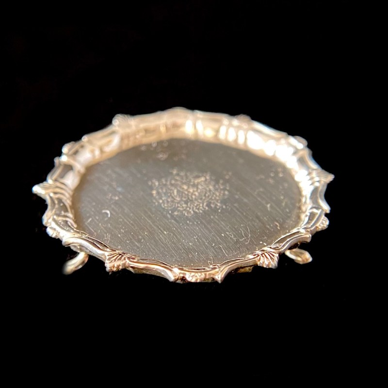 Three-Footed Silver Salver