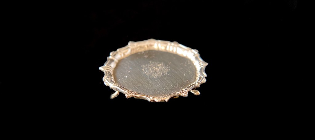 Three-Footed Silver Salver